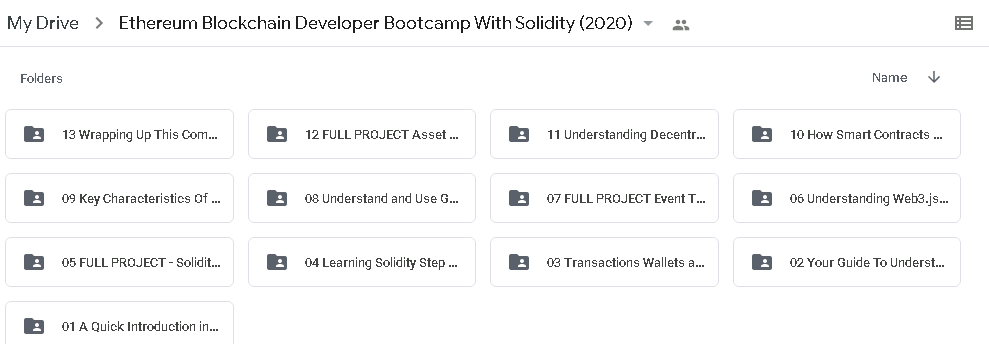 Blockchain developer course pdf