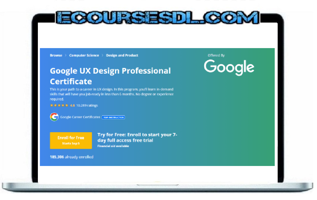 Coursera – Google UX Design Professional Certificate – FREE DOWNLOAD IM ...